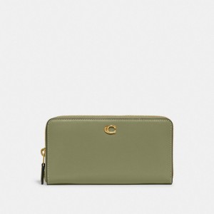 Coach Accordion Zip Wallet Grote Portefeuille Dames Gekleurd | PZ1789403