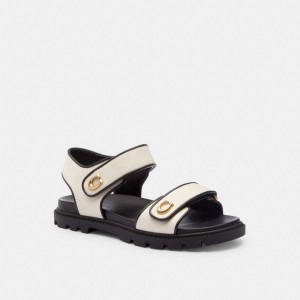 Coach Brynn Sandal Sandalen Dames Zwart | KG6975231