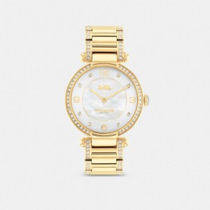 Coach Cary Watch, 34 Mm Horloge Dames Goud | GV2034718