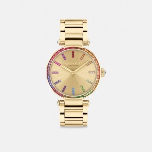 Coach Cary Watch, 34 Mm Horloge Dames Goud | KF2465901