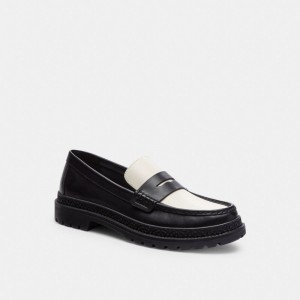 Coach Cooper Loafer Loafers Heren Zwart | EX3105284