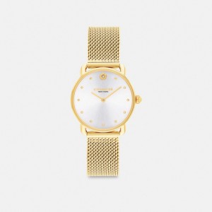 Coach Elliot Watch, 28 Mm Horloge Dames Goud | HU9712604