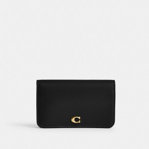 Coach Essential Slim Card Case Kaartenhoes Dames Zwart | KM0468523