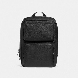 Coach Gotham Backpack Rugzakken Heren Zwart Koper Zwart | YA5608213