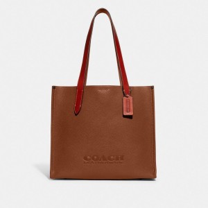 Coach Relay Tote Bag 34 Tote Tassen Heren Gekleurd | WR9168275