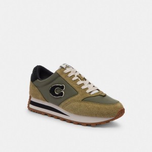 Coach Runner Sneaker Sneakers Dames Groen | QU2354190