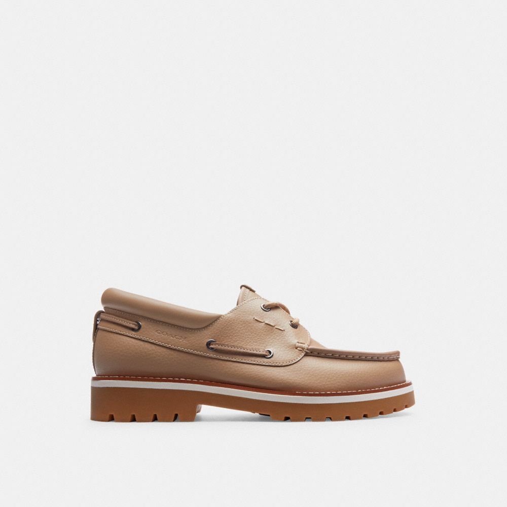 Coach Benson Boat Shoe Loafers Heren Grijs Bruin | LR9736028