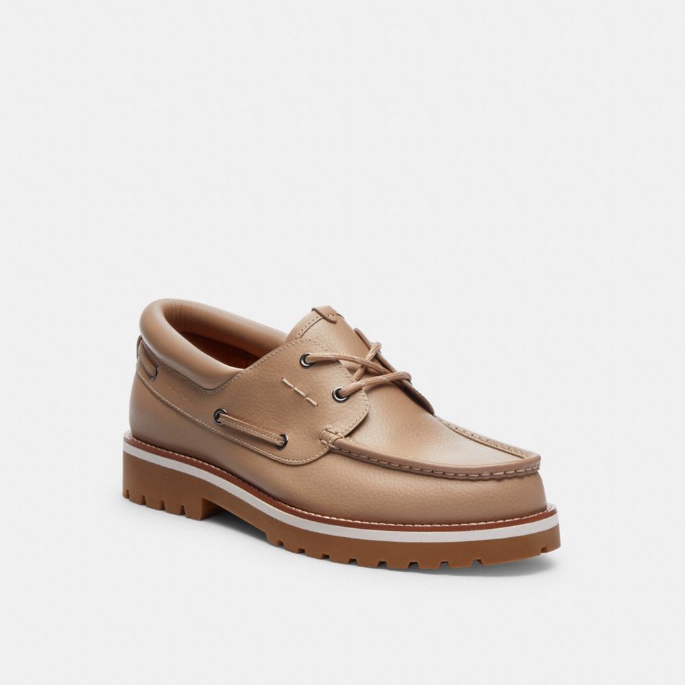 Coach Benson Boat Shoe Loafers Heren Grijs Bruin | LR9736028