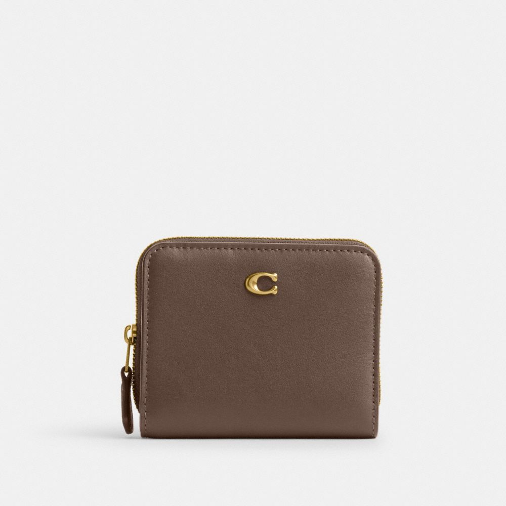 Coach Billfold Wallet Kleine Portefeuille Dames Donkergrijs | VK2486905