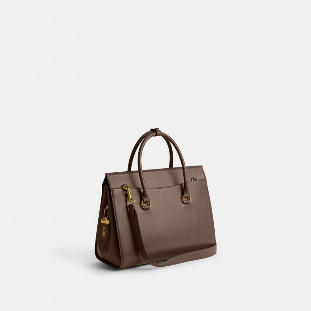 Coach Broome Carryall Bag 36 Handtas Dames Donkergrijs | TH9716052