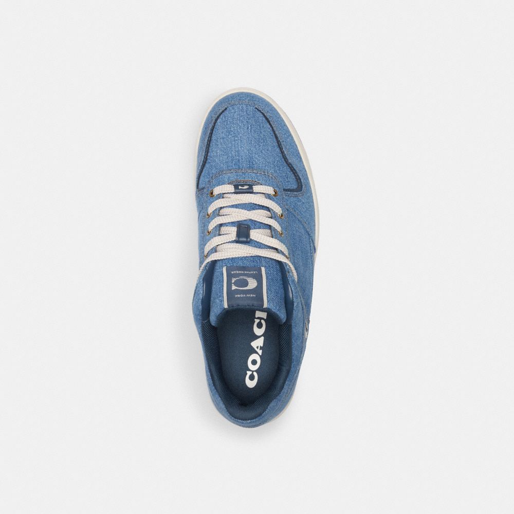 Coach C201 Sneaker Sneakers Heren Indigo Blauw | VX4175209