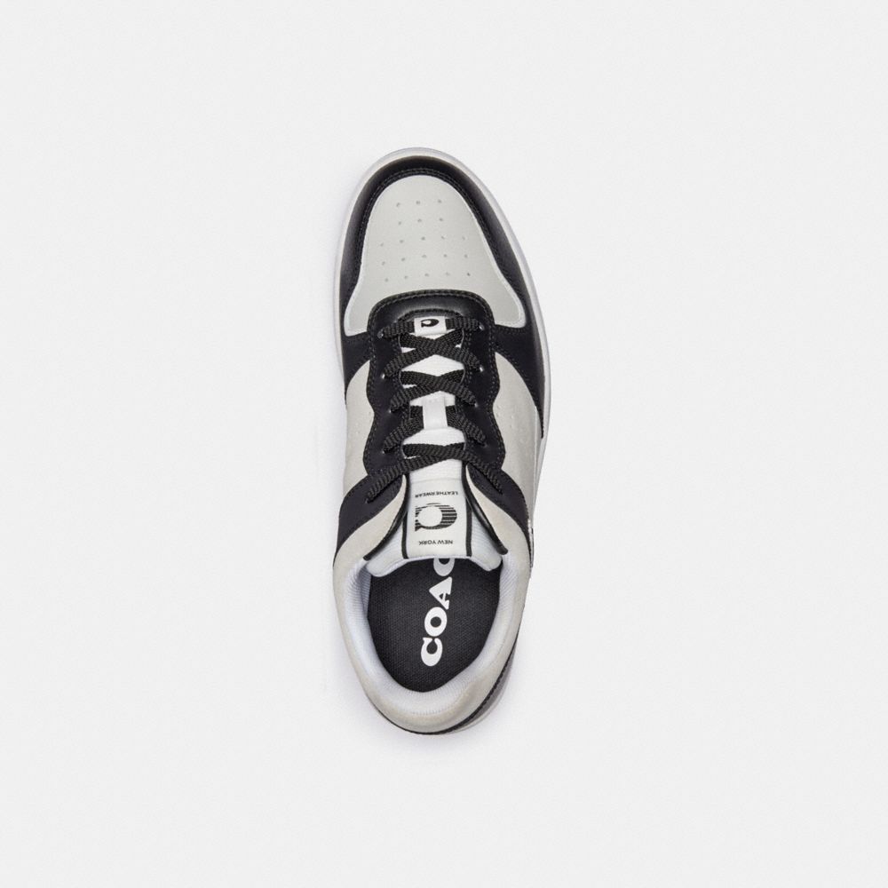 Coach C201 Sneaker Sneakers Heren Zwart Lichtgrijs | UW5946782