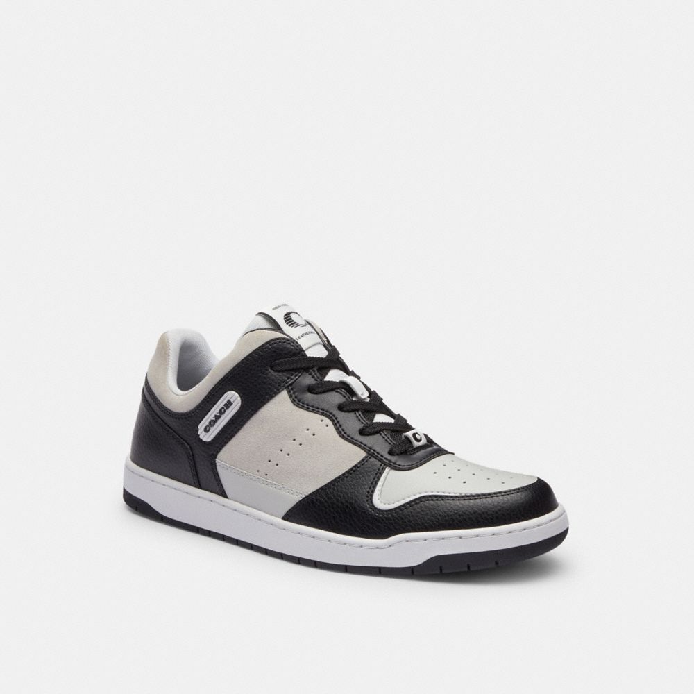 Coach C201 Sneaker Sneakers Heren Zwart Lichtgrijs | UW5946782