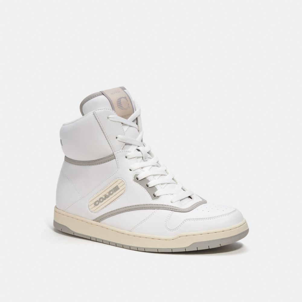 Coach C202 High Top Sneaker Sneakers Heren Wit | NE9217403