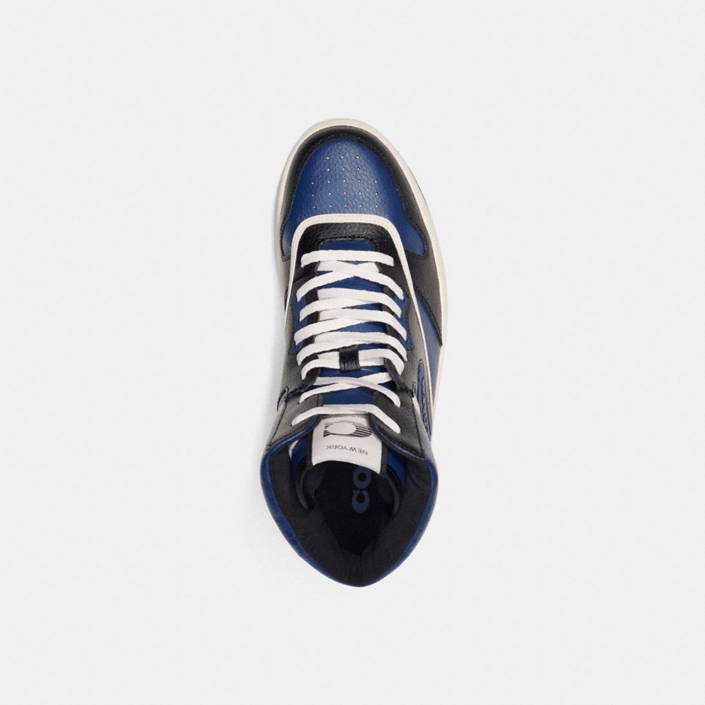 Coach C202 High Top Sneaker Sneakers Heren Diepblauw | RQ5098261