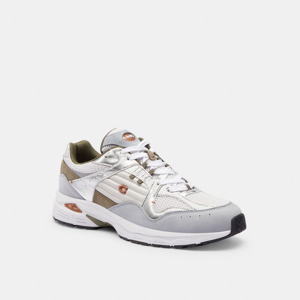 Coach C301 Sneaker Sneakers Heren Wit Grijs | VE4758103