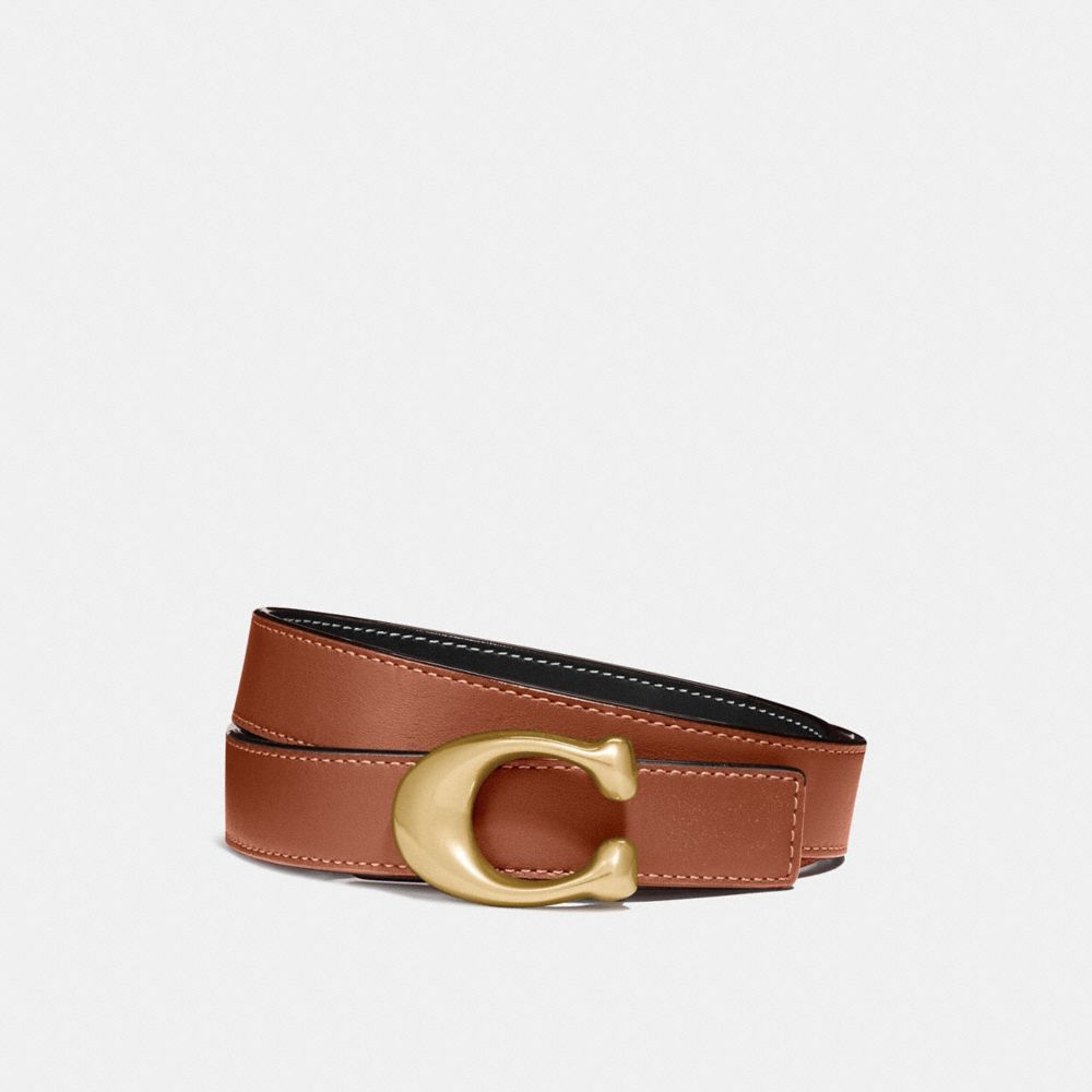 Coach C Hardware Reversible Belt, 25 Mm Riemen Dames Zwart | BV8635419