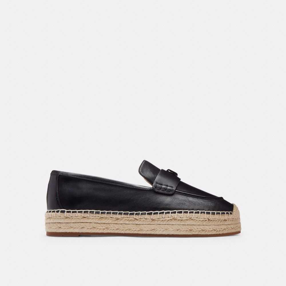 Coach Camilla Espadrilles Platte Schoenen Dames Zwart | UH1832570