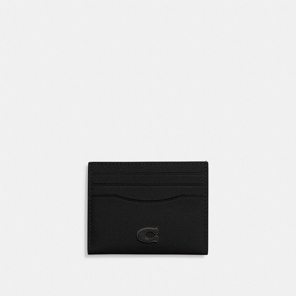 Coach Card Case Kaartenhoes Dames Zwart | XK8095316