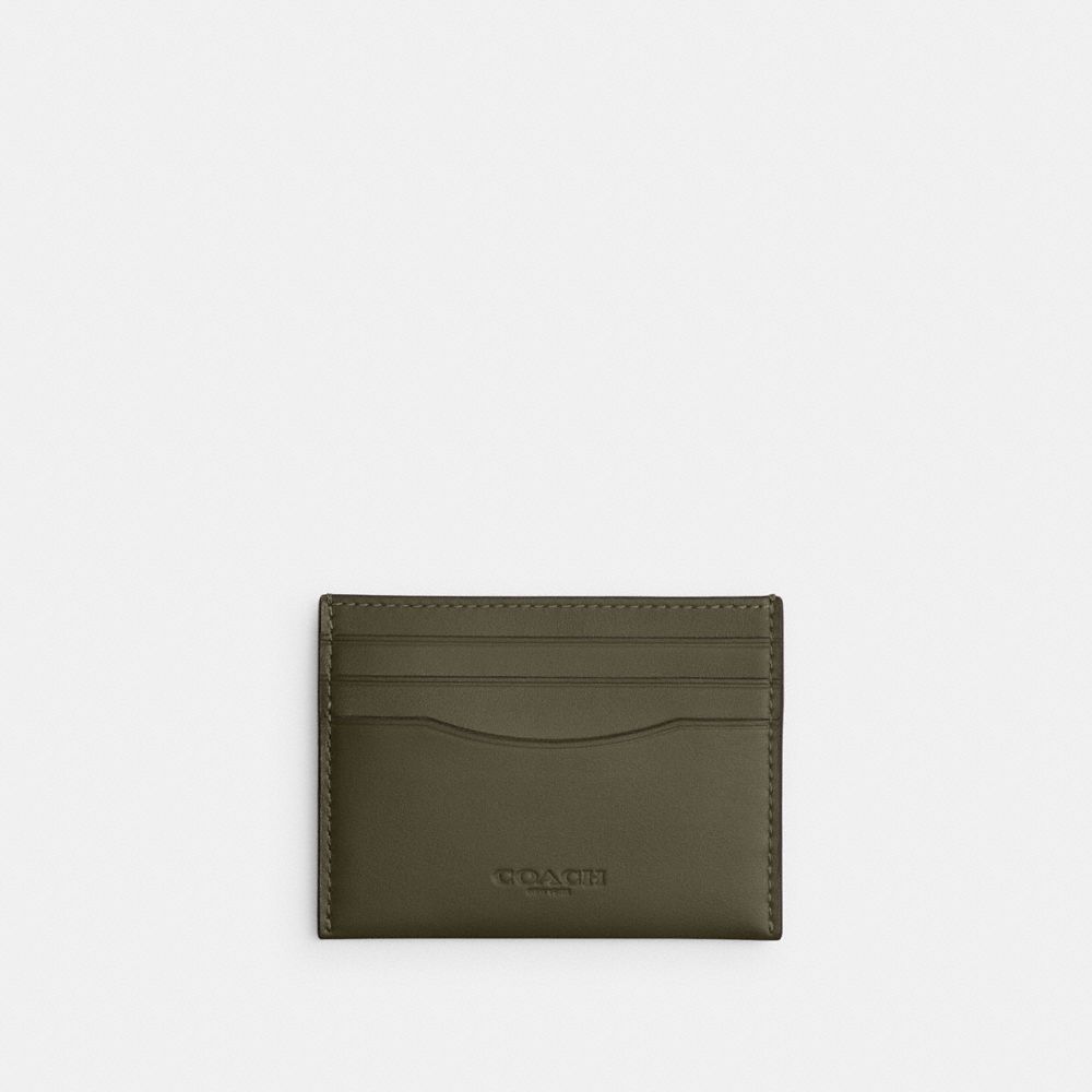 Coach Card Case Kaartenhoes Heren Groen | ND9803651