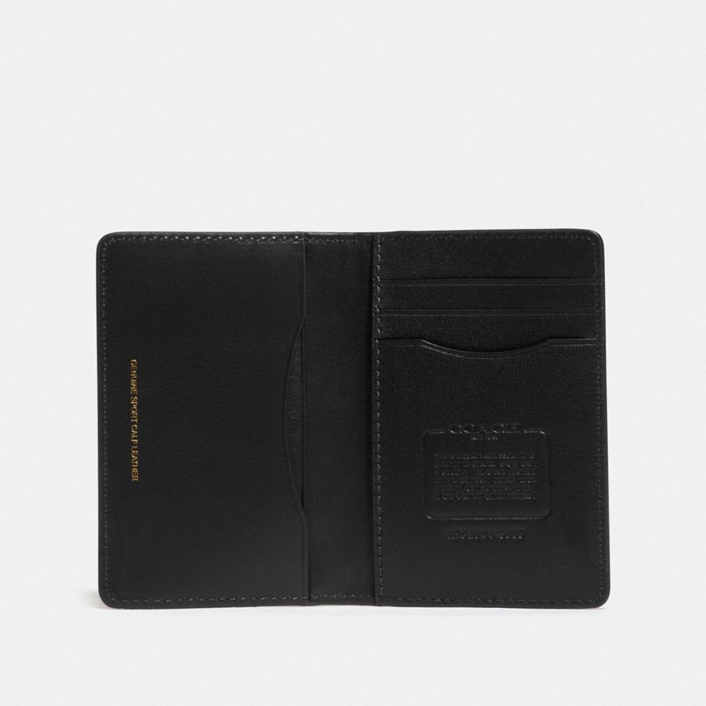 Coach Card Wallet Kaartenhoes Dames Zwart | IE9107836