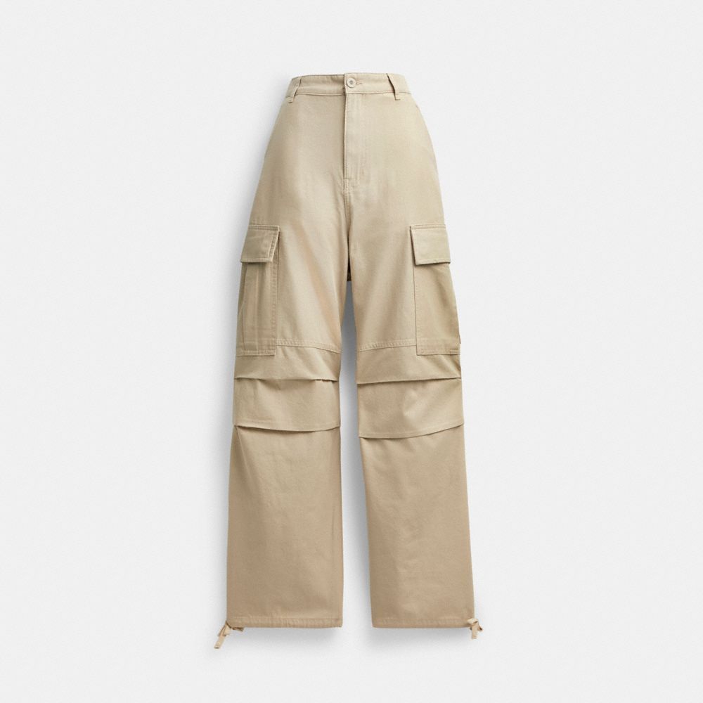 Coach Cargo Pants Broek Dames Khaki | TC6410879