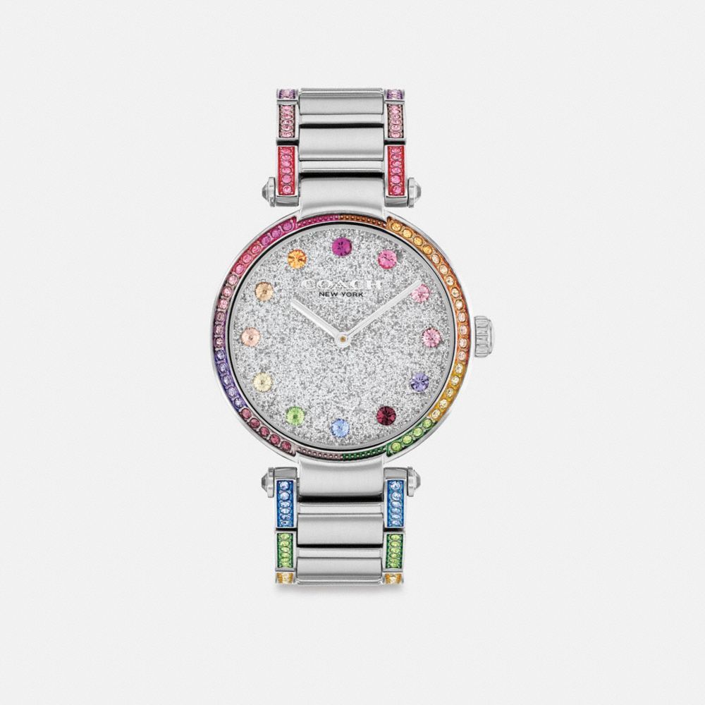 Coach Cary Watch, 34 Mm Horloge Dames Grijs | NF7421538