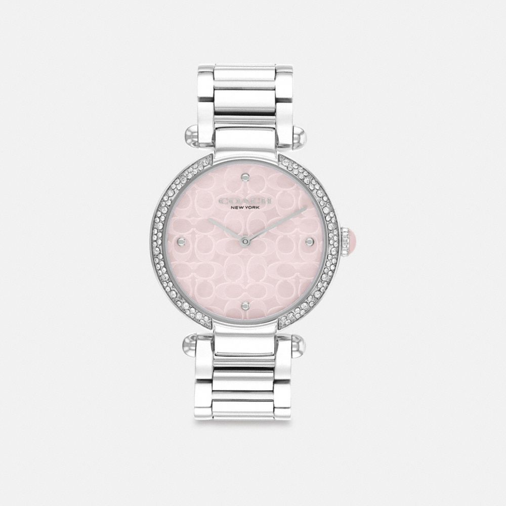 Coach Cary Watch, 34 Mm Horloge Dames Grijs Roze | PI1845376