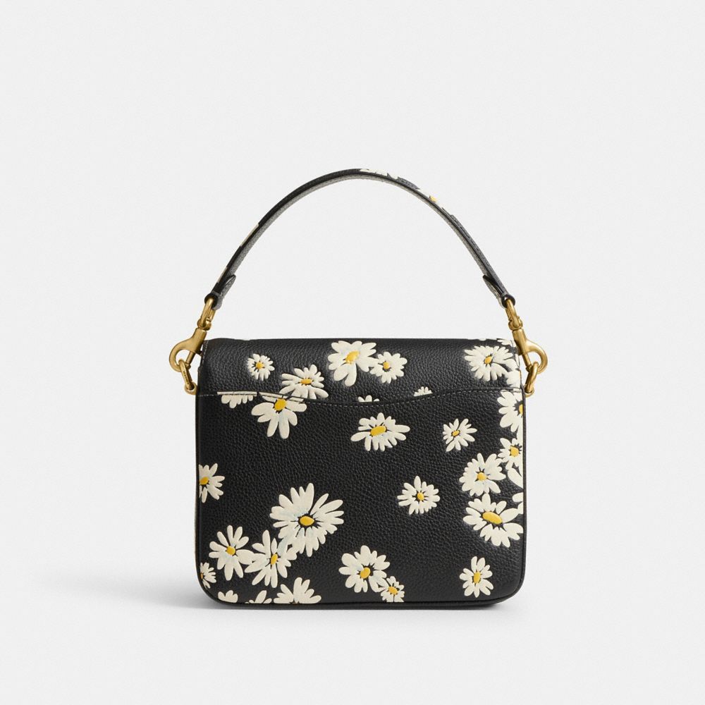 Coach Cassie Crossbody Bag 19 With Floral Print Crossbodytassen Dames Zwart Gekleurd | HP8912403