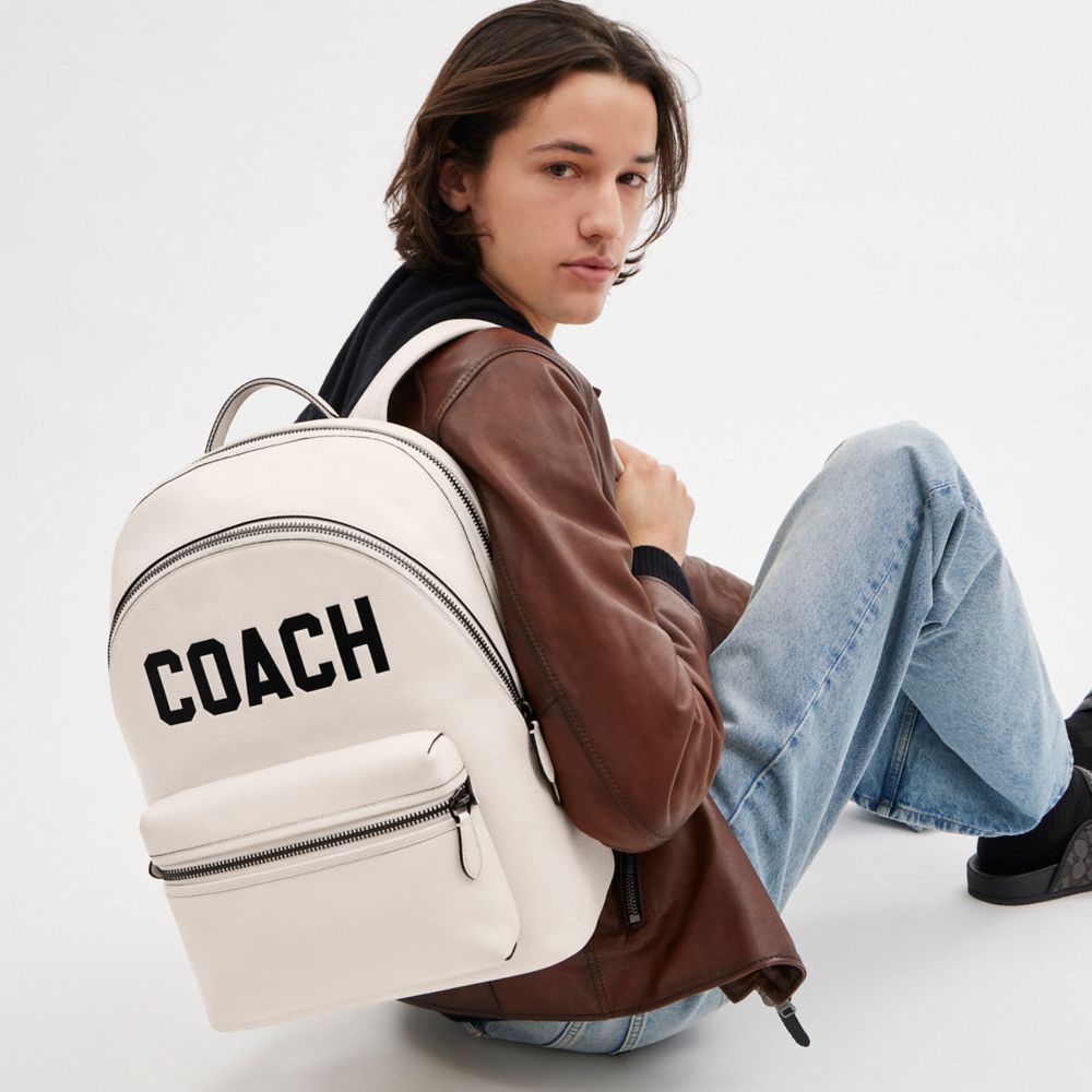 Coach Charter Backpack With Graphic Rugzakken Heren Gekleurd | KM9378402