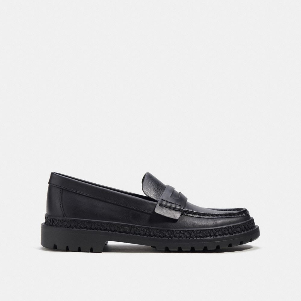 Coach Cooper Loafer Loafers Heren Zwart | LO1789635