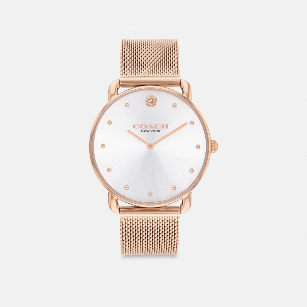 Coach Elliot Watch, 36 Mm Horloge Dames Roze Goud | RI0573496