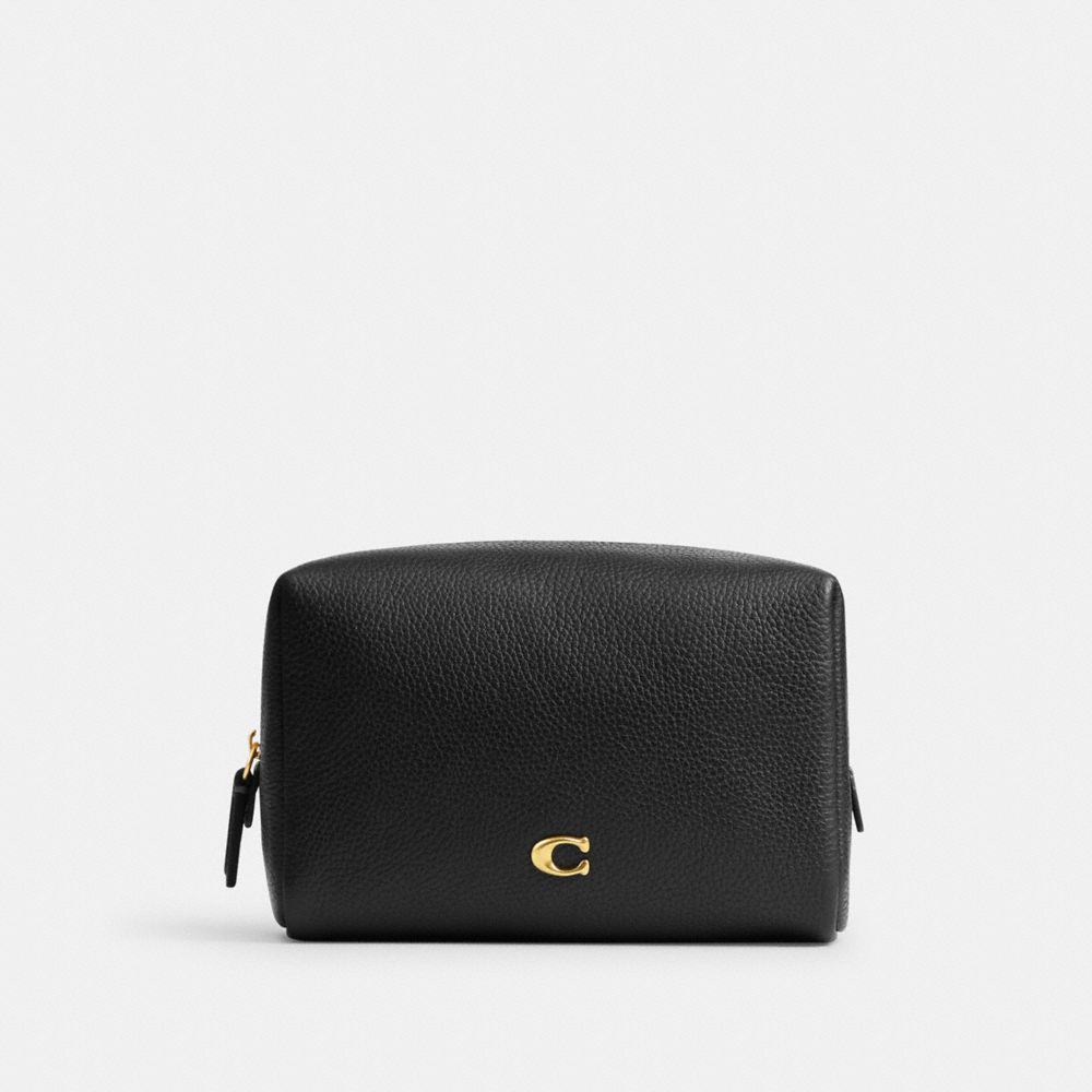 Coach Essential Cosmetic Pouch Reistas Dames Zwart | JE6258349