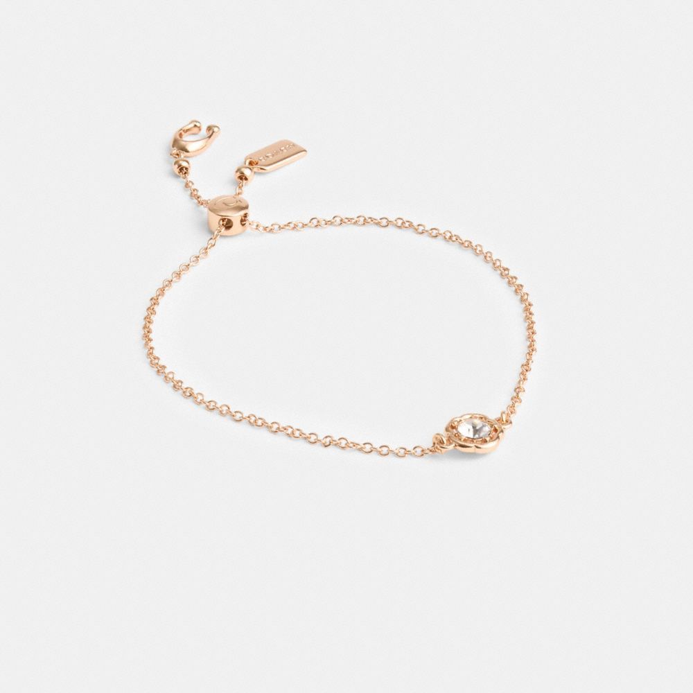 Coach Halo Tea Rose Slider Bracelet Sieraden Dames Roze Goud | PX1092468