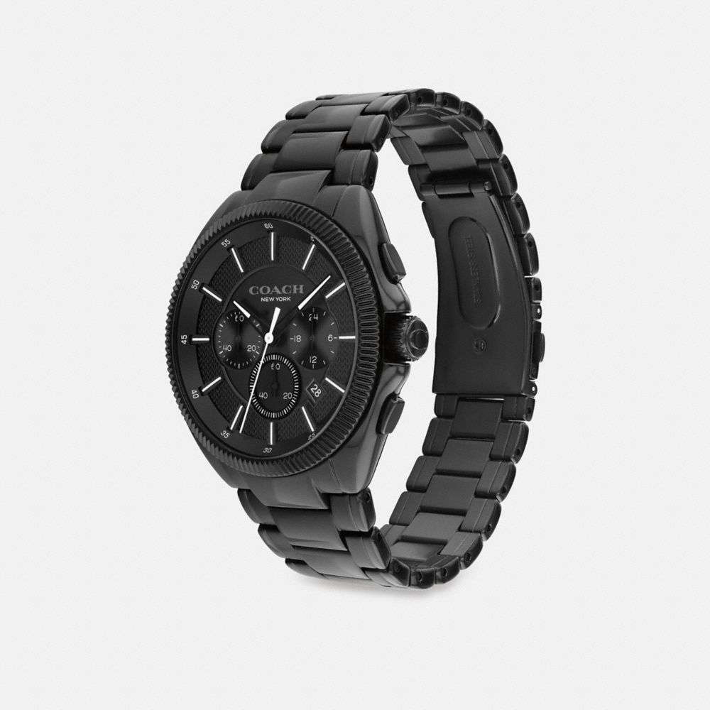 Coach Jackson Watch, 45 Mm Horloge Heren Zwart | EJ7490386