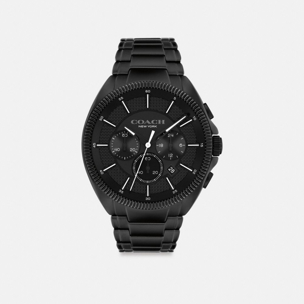 Coach Jackson Watch, 45 Mm Horloge Heren Zwart | EJ7490386