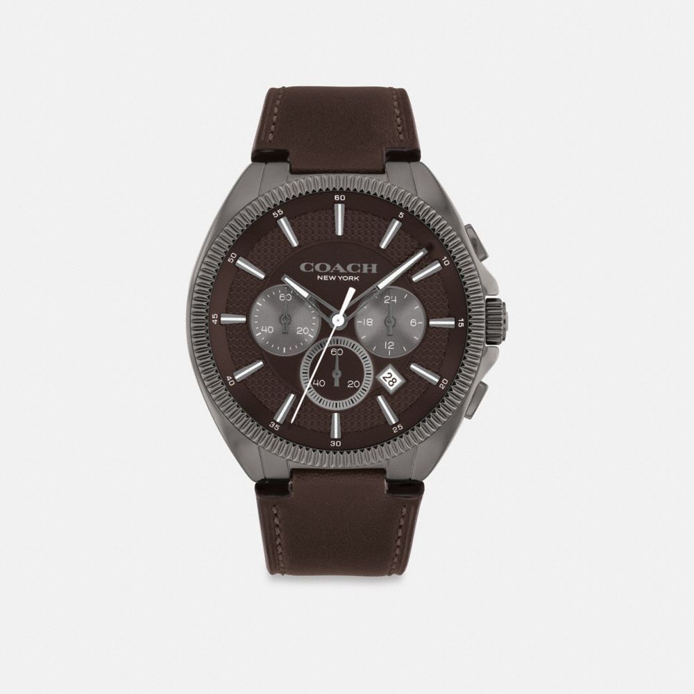 Coach Jackson Watch, 45 Mm Horloge Heren Bruin | GL8974612