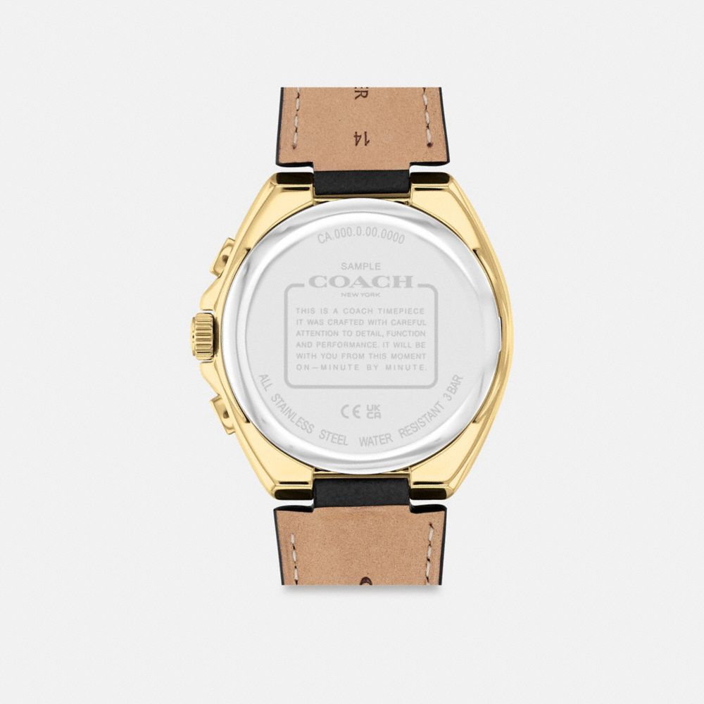 Coach Jackson Watch, 45 Mm Horloge Heren Zwart | SO4631852