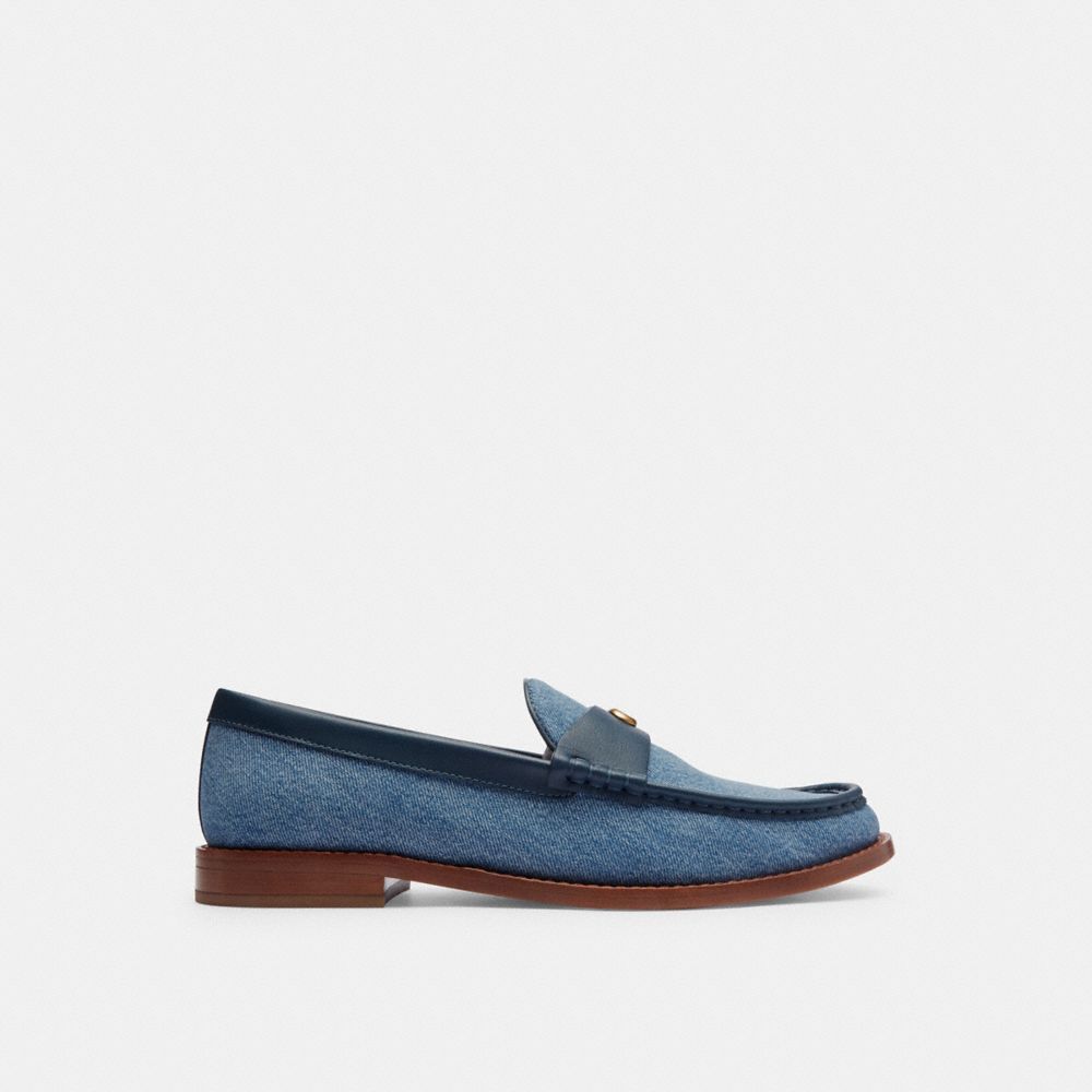 Coach Jolene Loafer Platte Schoenen Dames Indigo Blauw | GN1039678