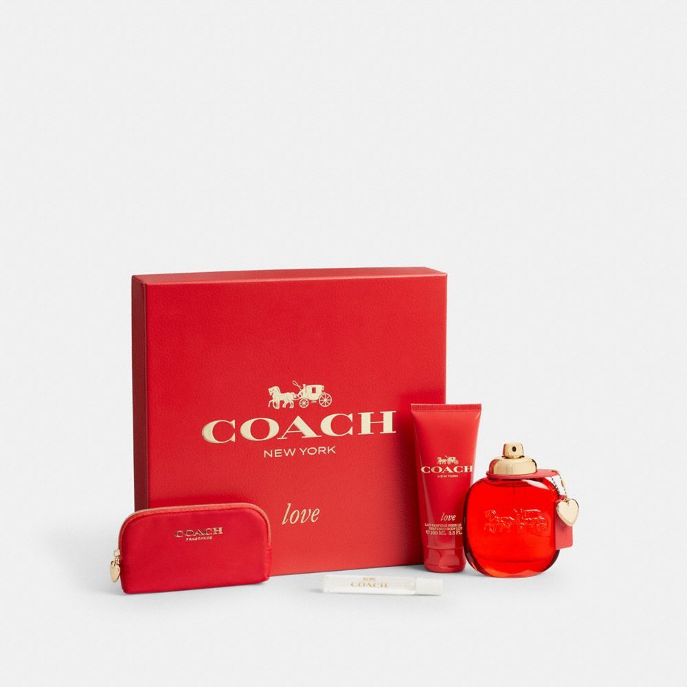 Coach Love Eau De Parfum 4 Piece Gift Set Fragrance Dames Gekleurd | VX7913865