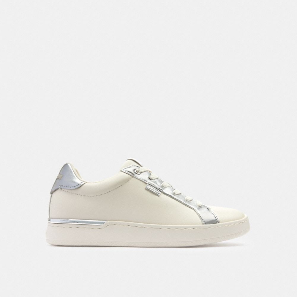 Coach Lowline Low Top Sneaker Sneakers Dames Zilver | NY9015638