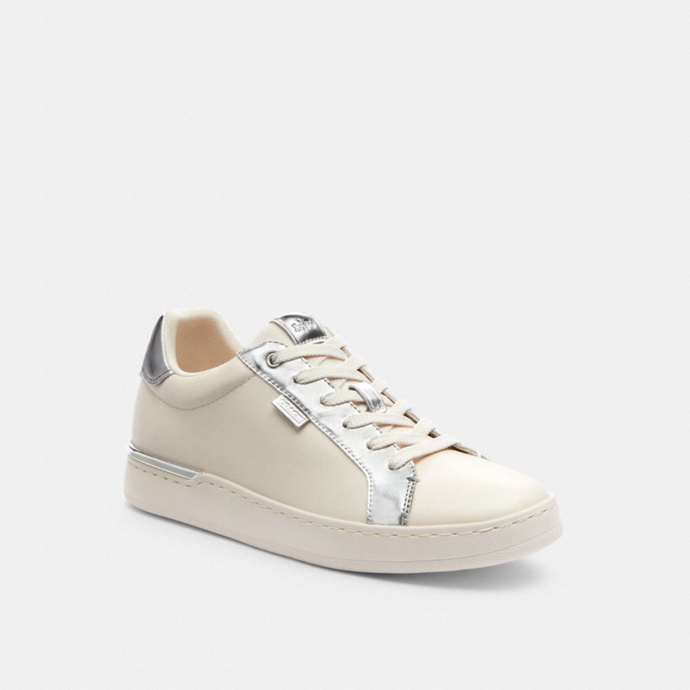 Coach Lowline Low Top Sneaker Sneakers Dames Zilver | NY9015638