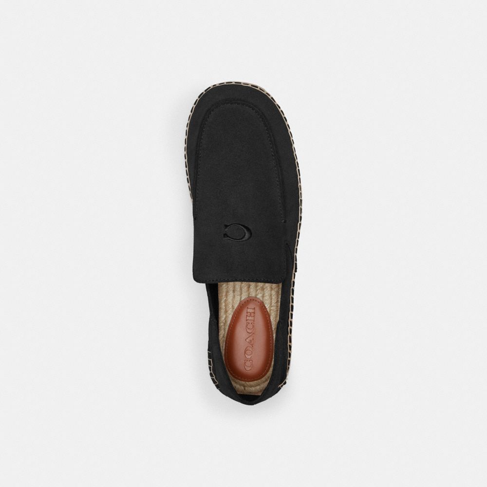 Coach Reilly Espadrille Loafers Heren Zwart | BS5361728