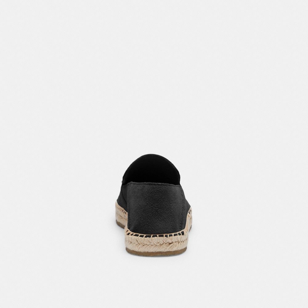 Coach Reilly Espadrille Loafers Heren Zwart | BS5361728