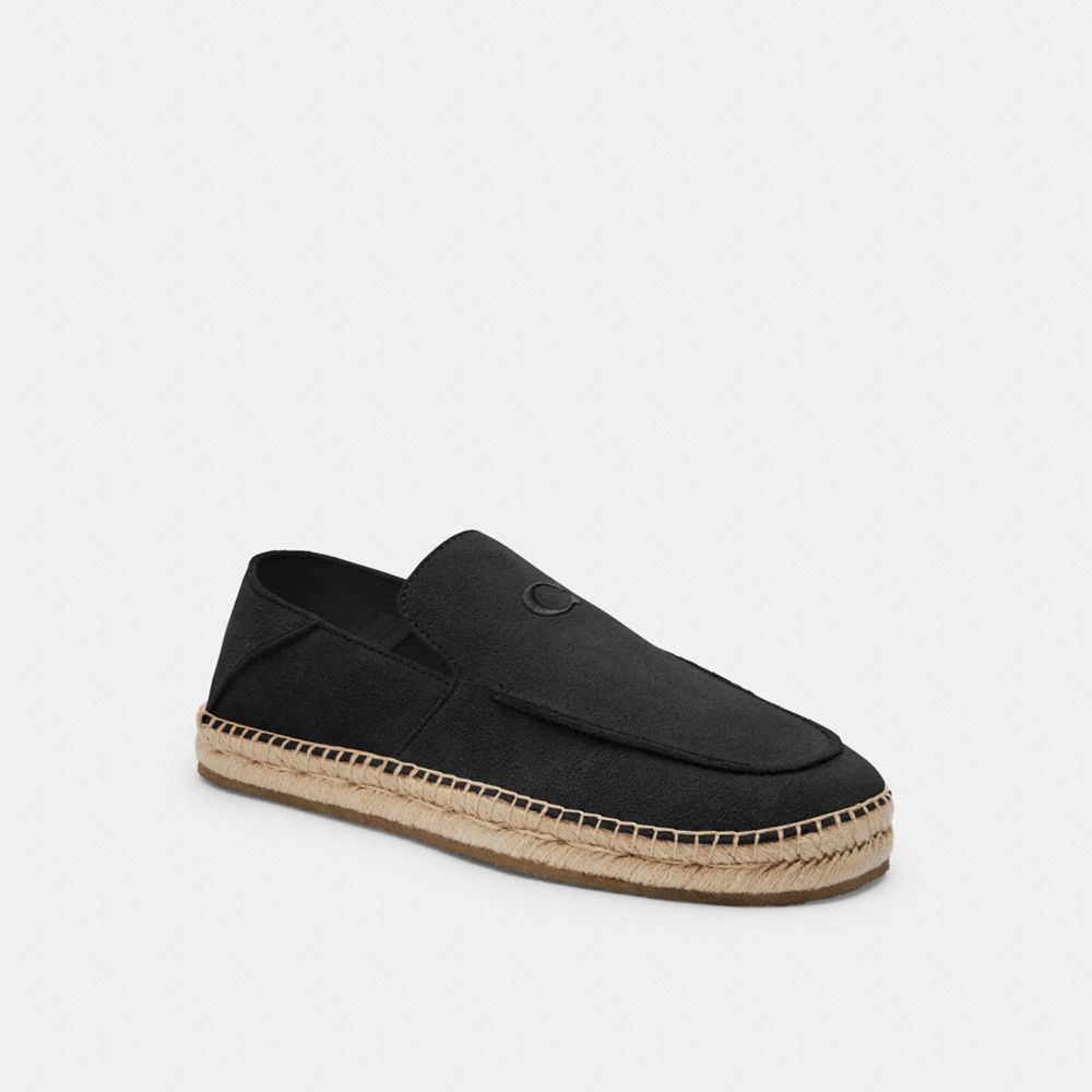 Coach Reilly Espadrille Loafers Heren Zwart | BS5361728