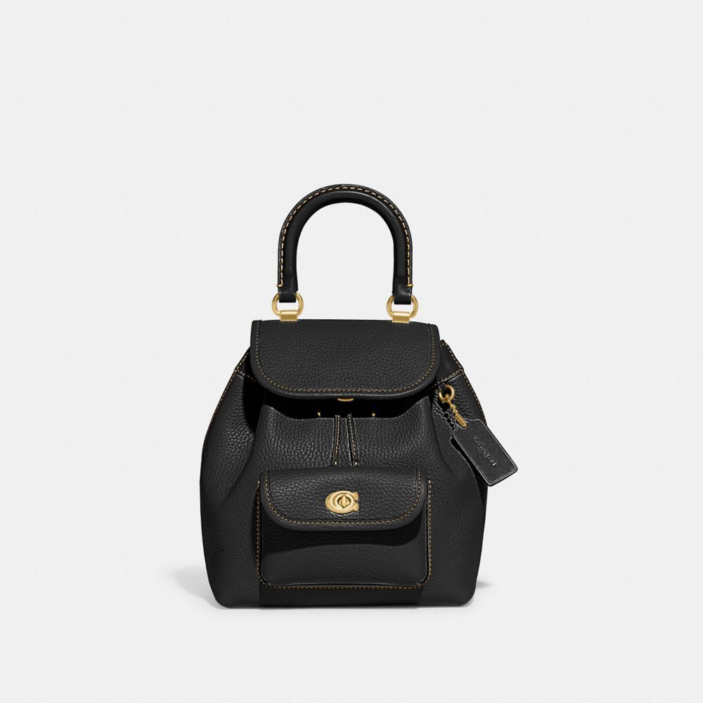 Coach Riya Backpack 21 Rugzakken Dames Zwart | ID3170486