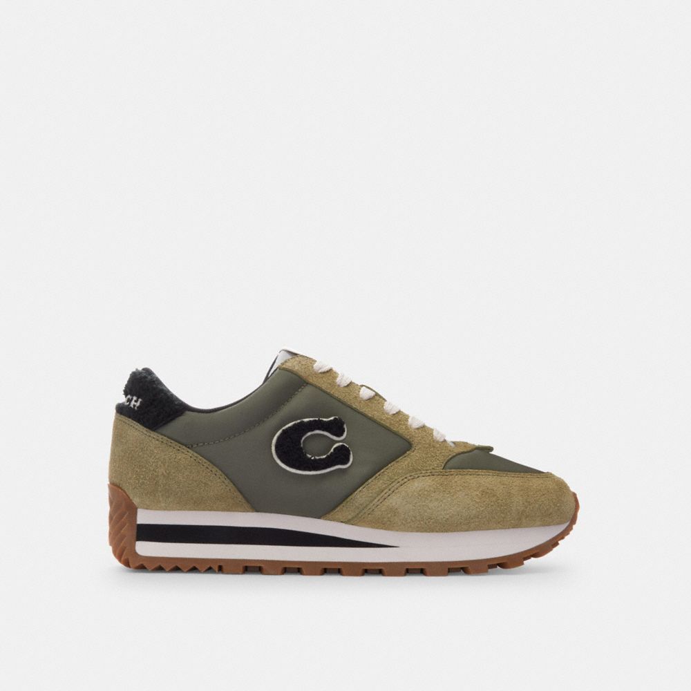 Coach Runner Sneaker Sneakers Dames Groen | QU2354190