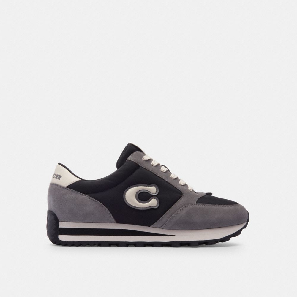 Coach Runner Sneaker Sneakers Heren Zwart Grijs | PW0614598