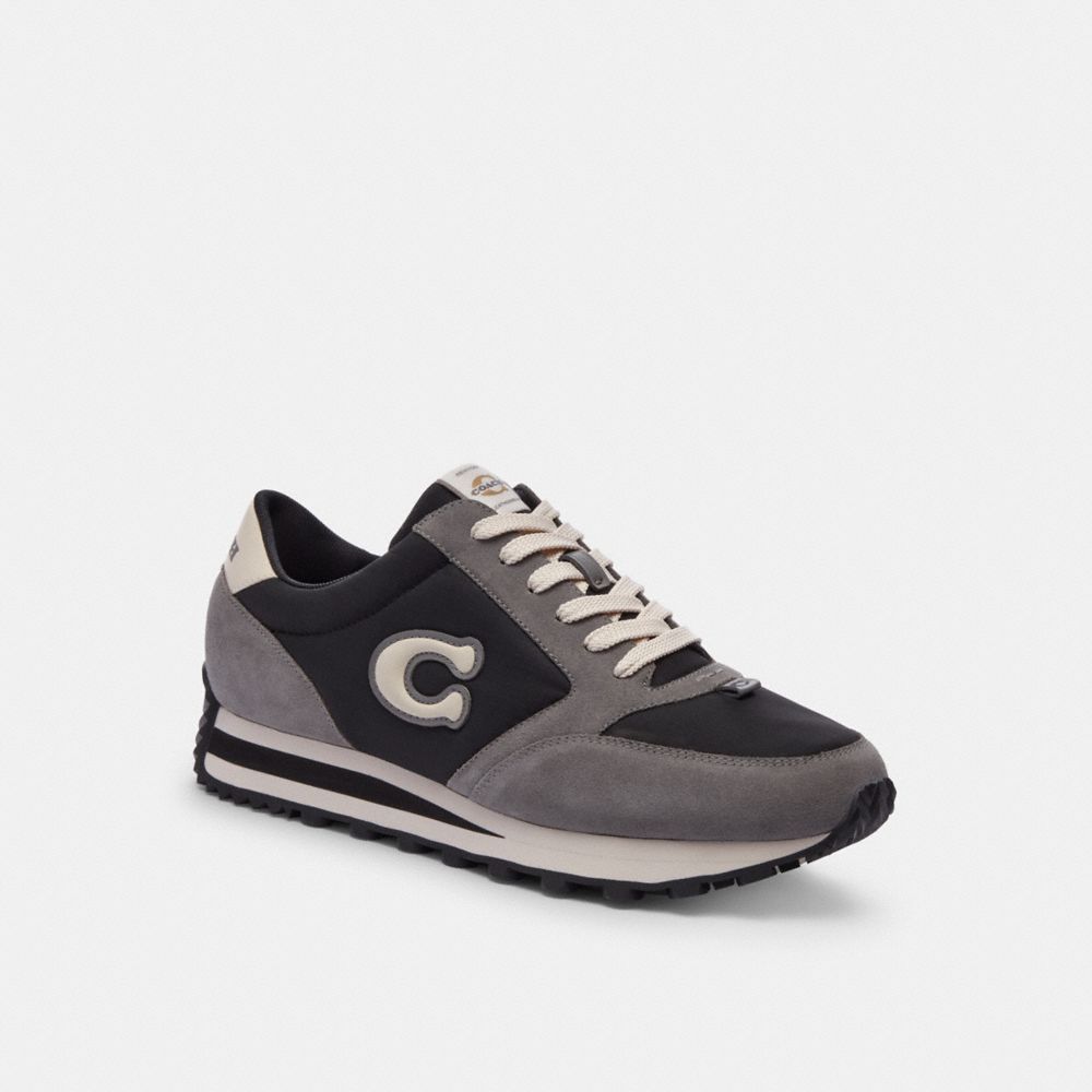 Coach Runner Sneaker Sneakers Heren Zwart Grijs | PW0614598