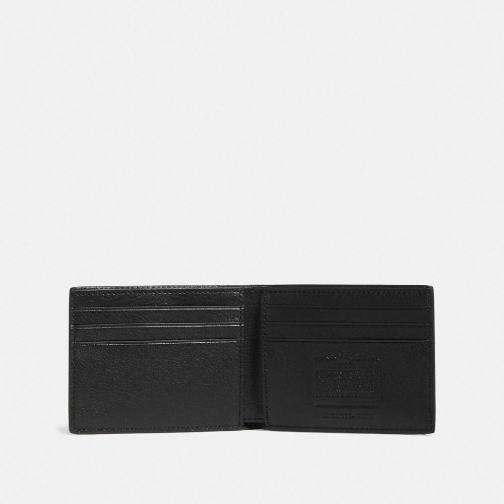 Coach Slim Billfold Wallet Billfolds Heren Zwart | LI2690837